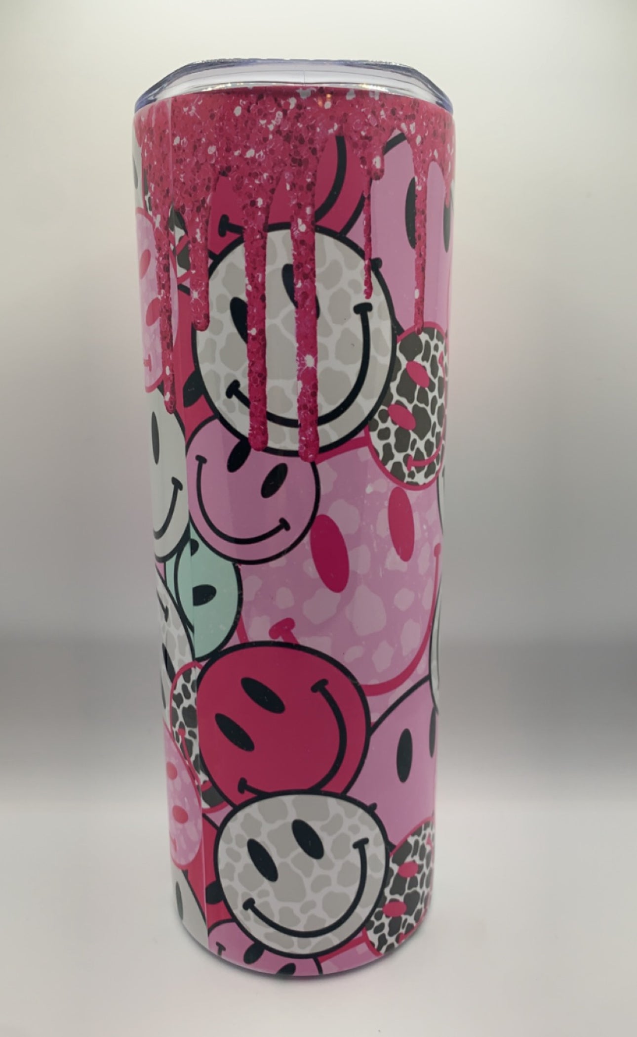 Retro smiley face 20oz Skinny Tumbler