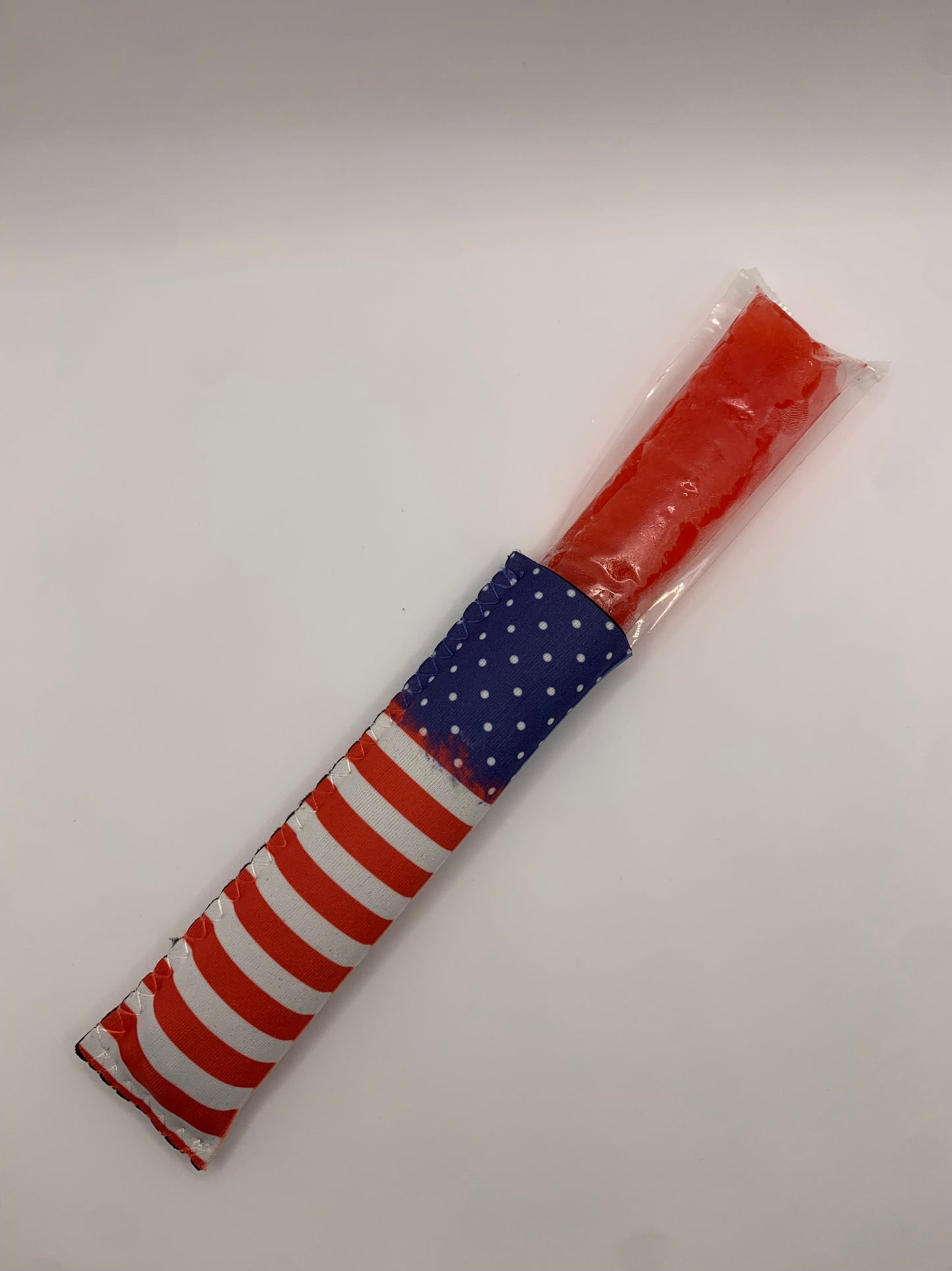 USA flag ice pop sleeve