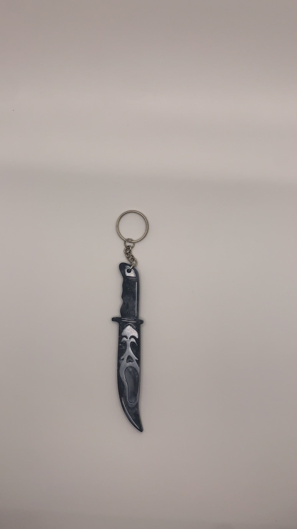 Halloween knife keychain style #2