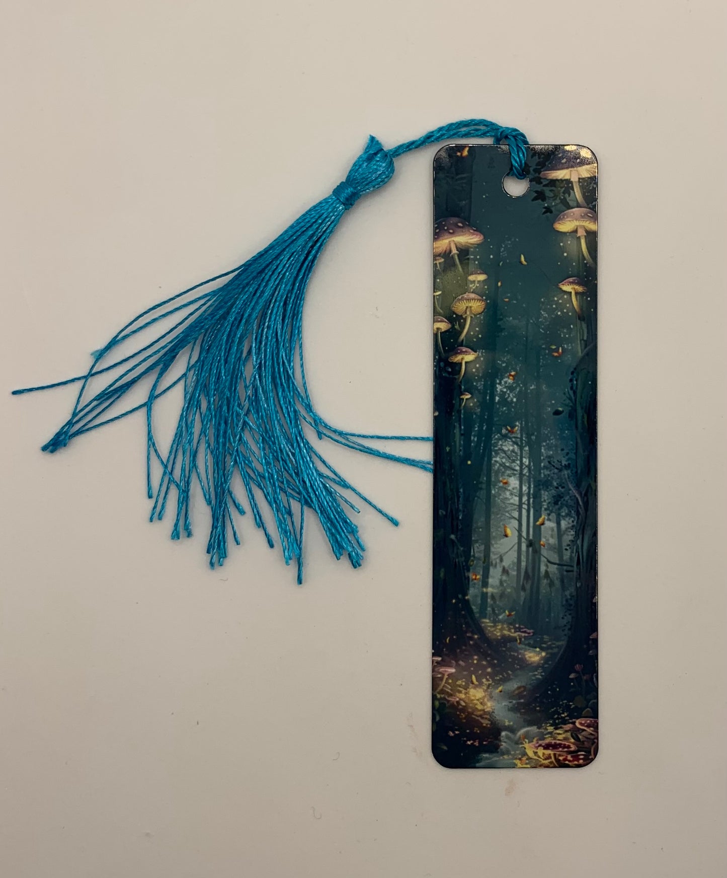 Forest with Mushrooms Bookmark