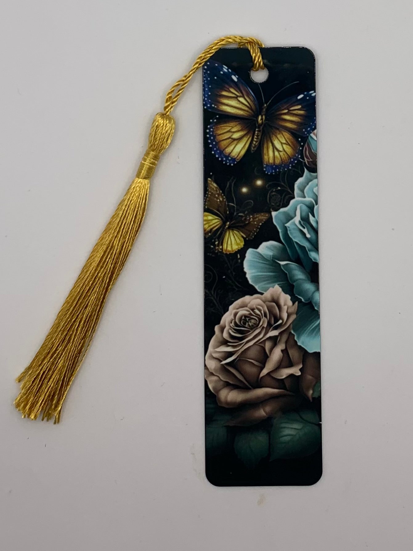 Flowers and Butterflies Bookmark