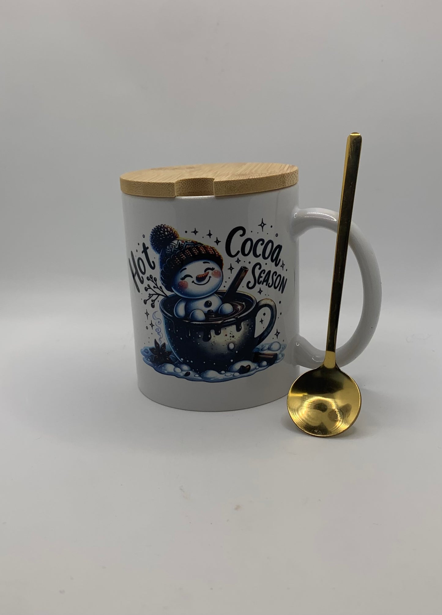 Hot coca snowman 11oz Coffee Mug