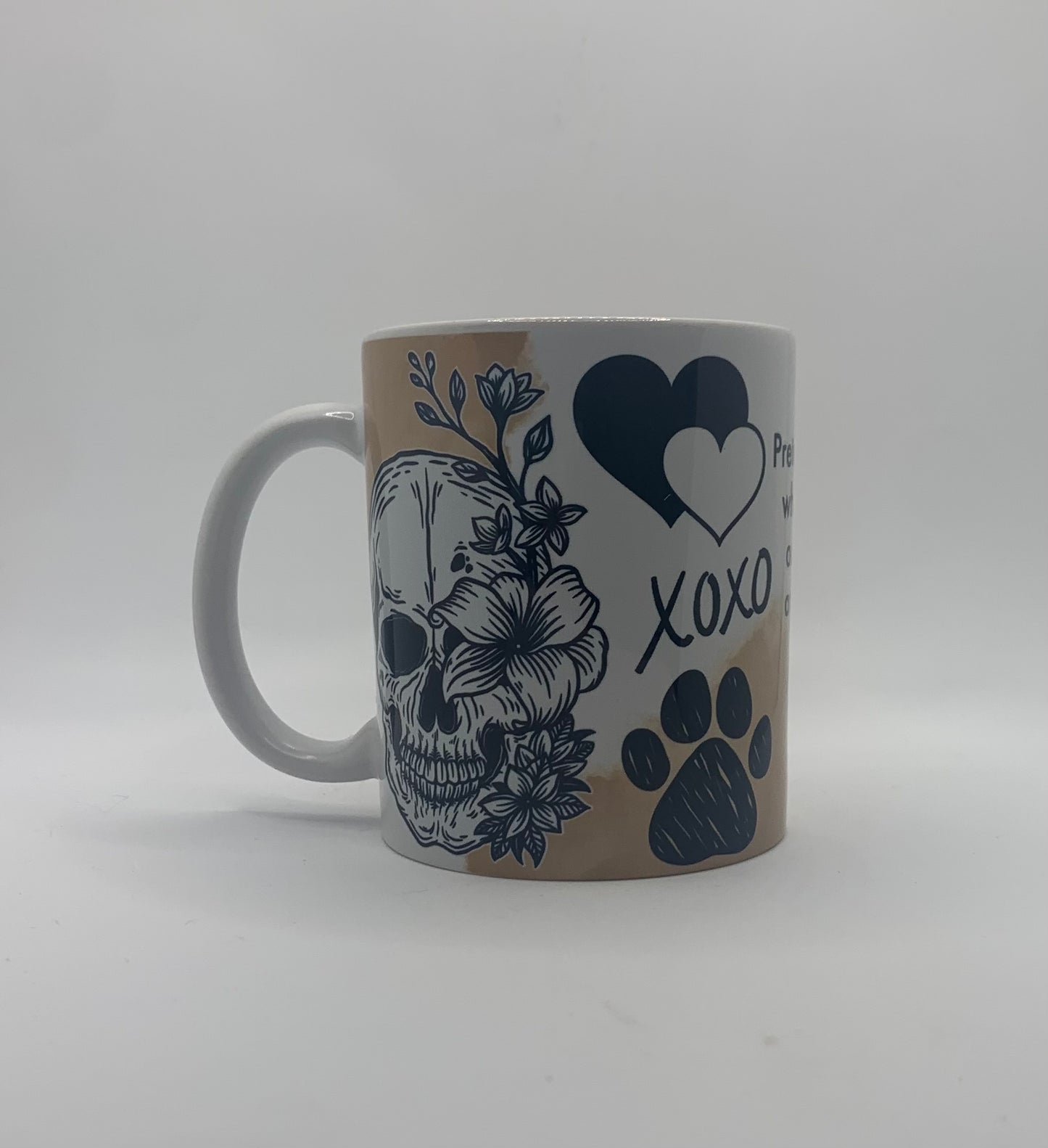 Fudgel pretending to work 11oz Coffee Mug