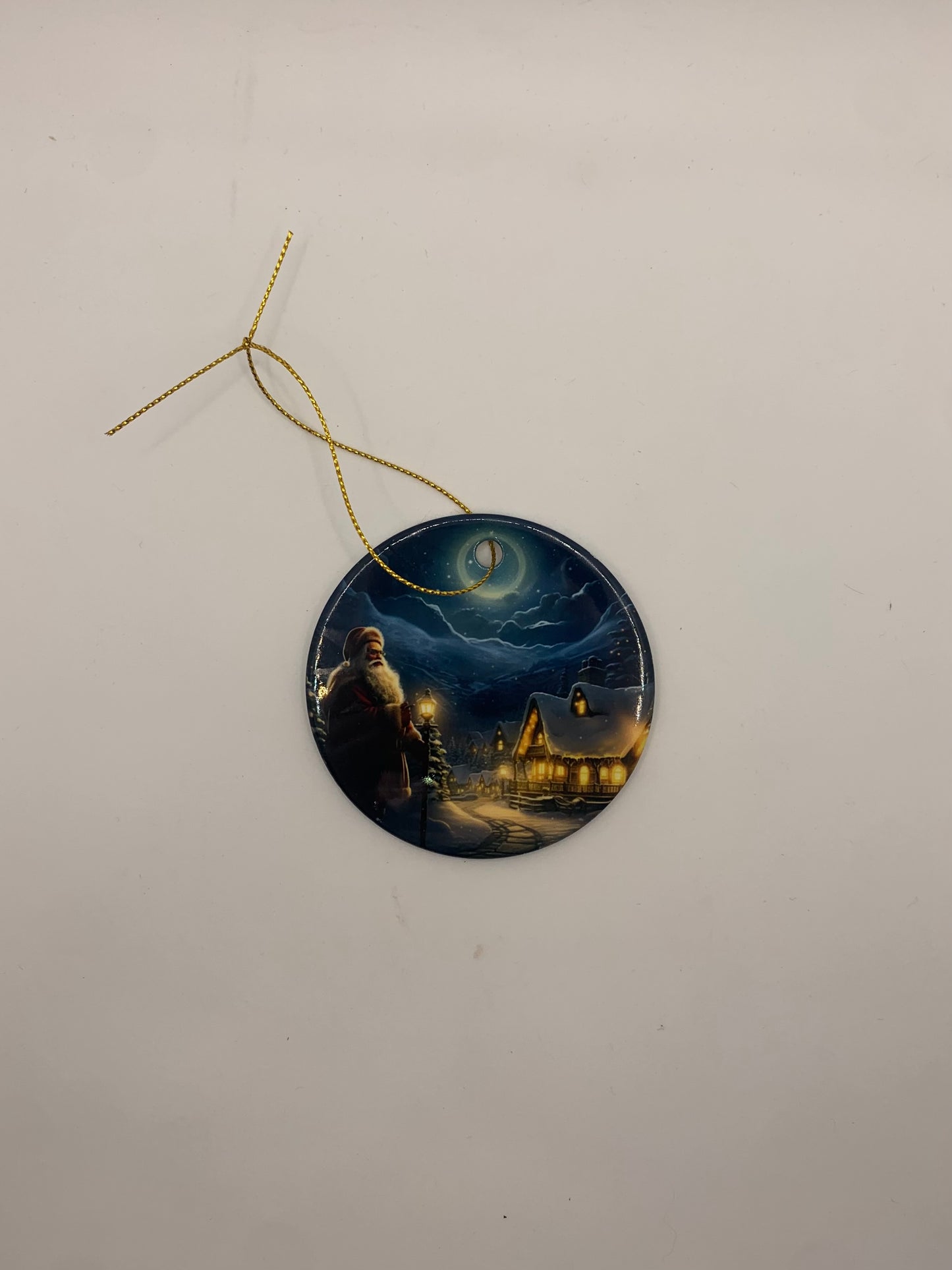 Santa Christmas Ornament