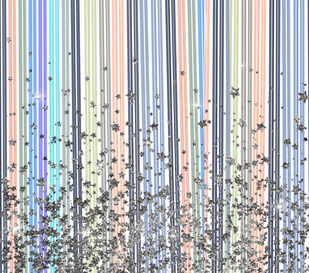 Abstract confetti 20oz Skinny Tumbler