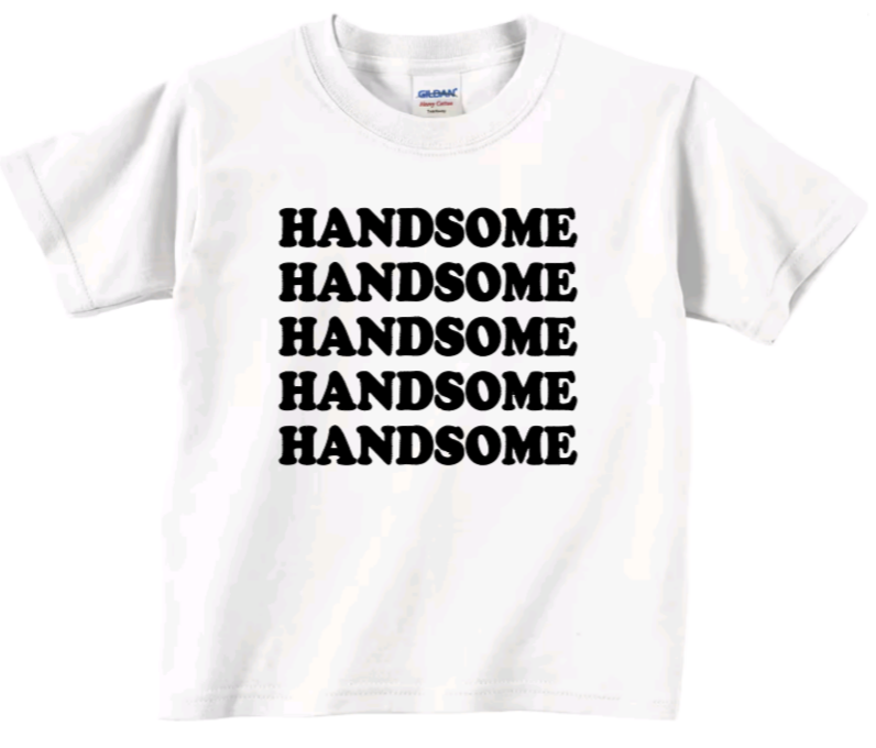 Handsome toddler t-shirt