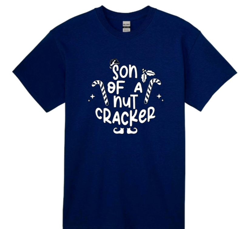 Son of a nut cracker adult t-shirt