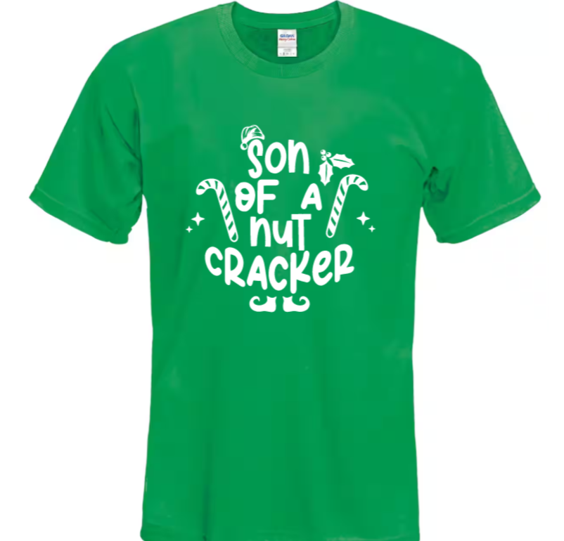 Son of a nut cracker adult t-shirt