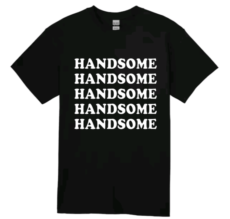 Handsome youth t-shirt