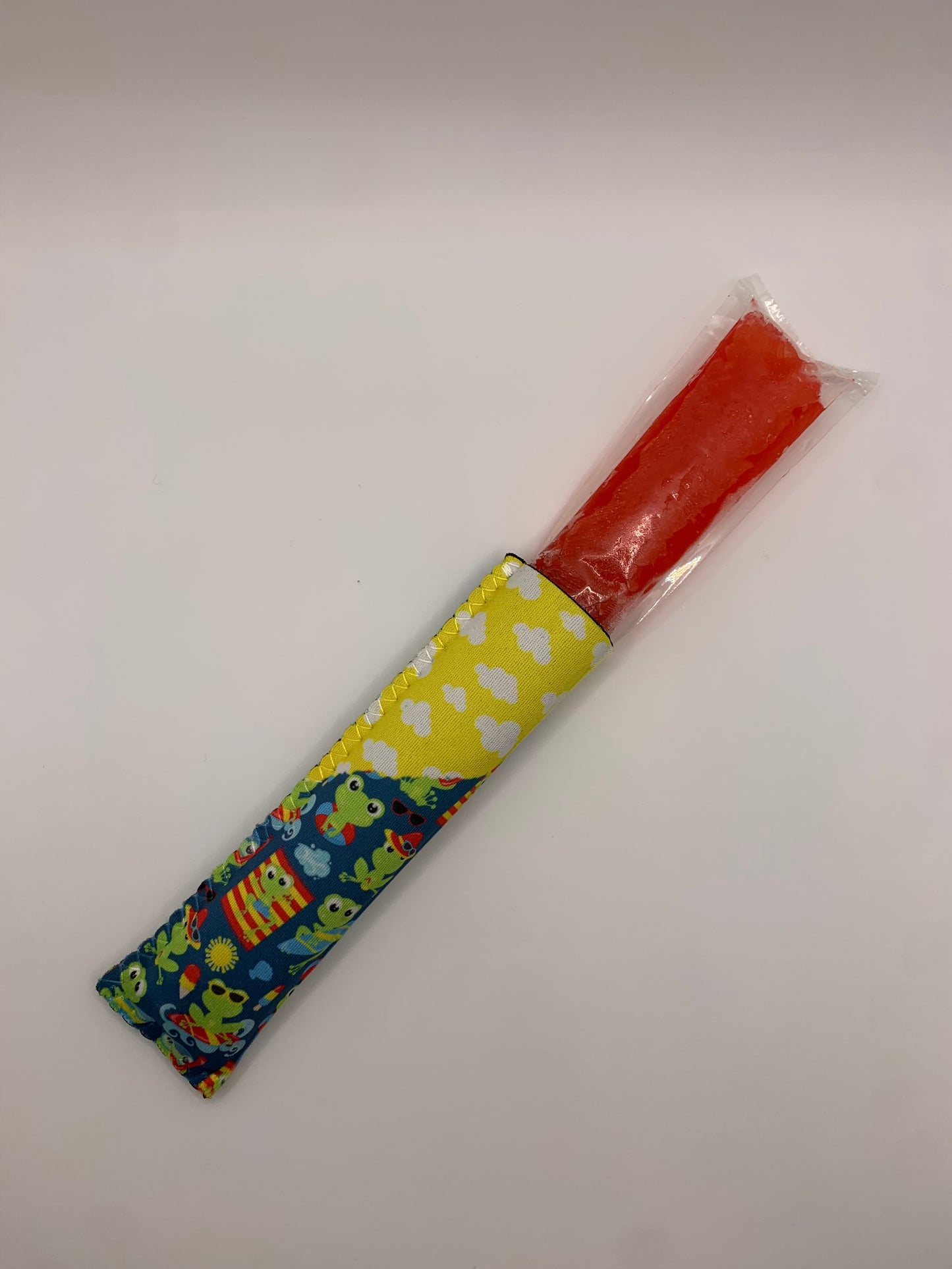 Beach Frog ice pop sleeve