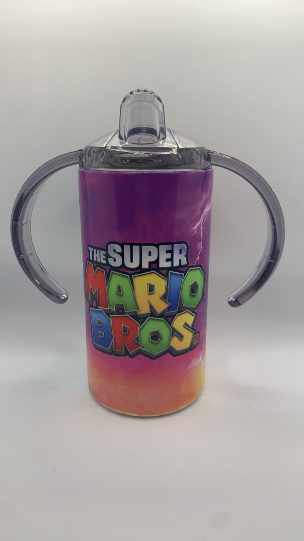 12oz Super gamer Style #1 kids Skinny Tumbler