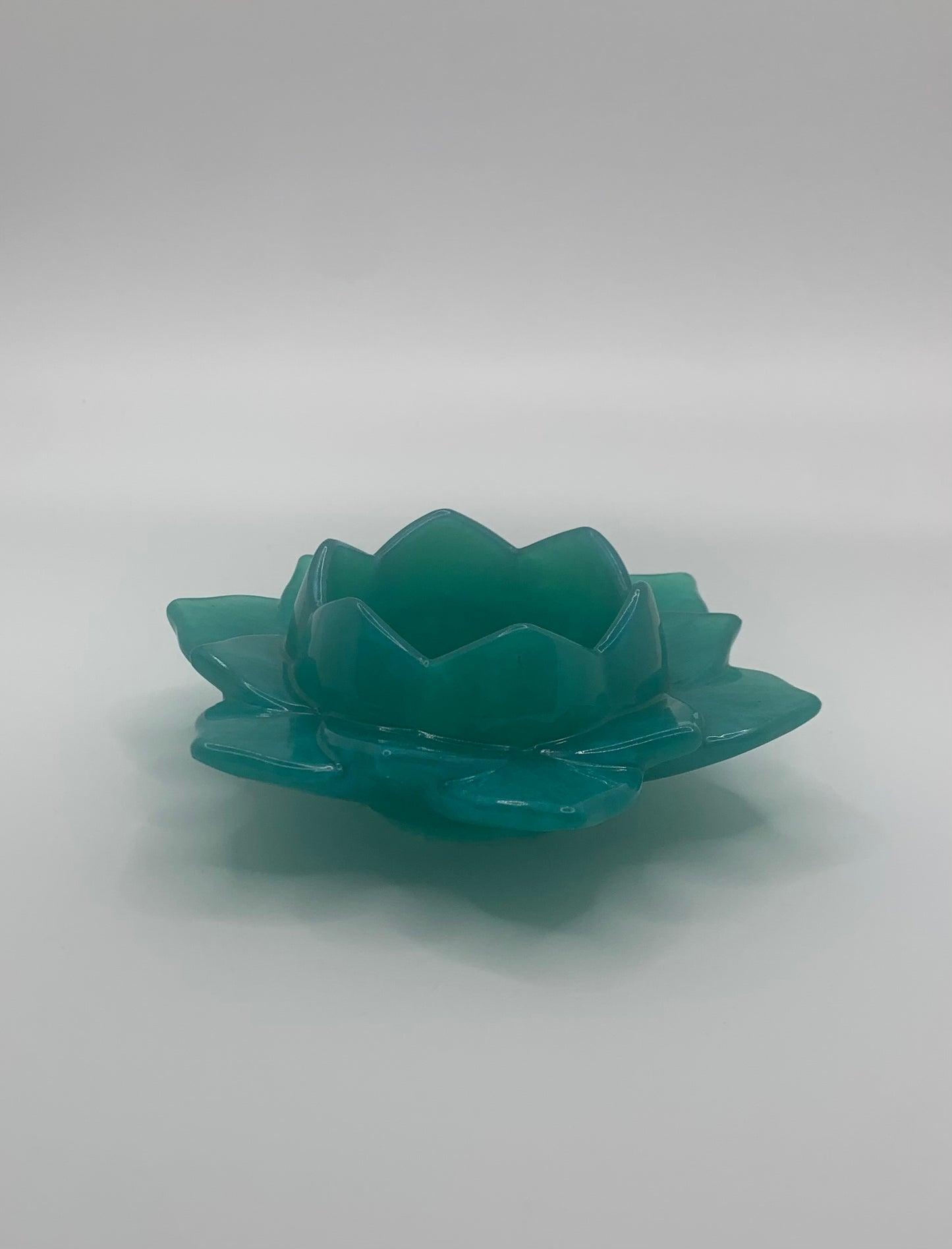 Custom Lotus flower tealight candle holder