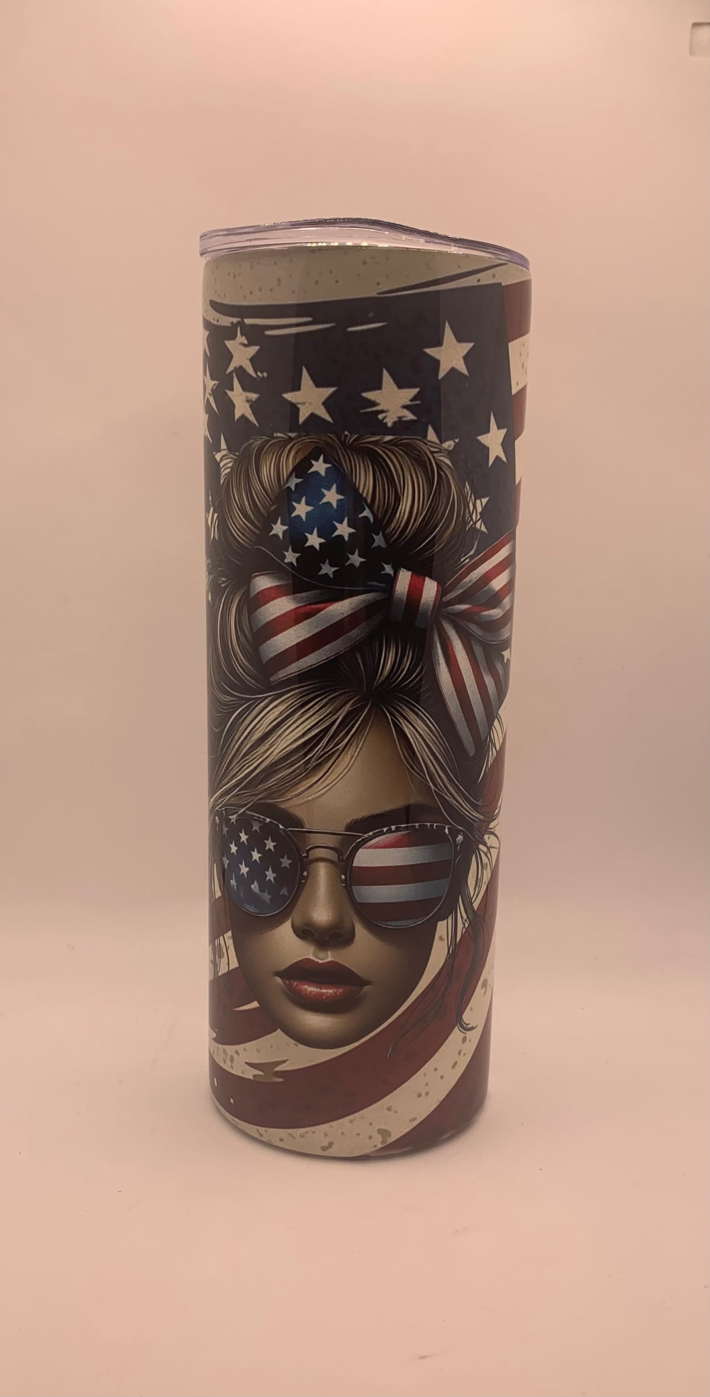 I will always be a trump girl 20oz Skinny Tumbler
