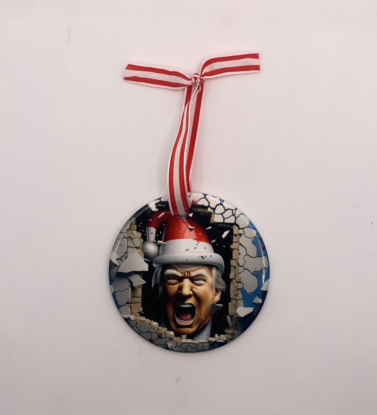 Trump Christmas Ornament