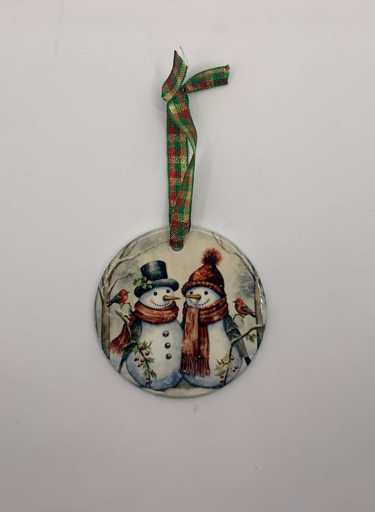 Snowmen Christmas Ornament