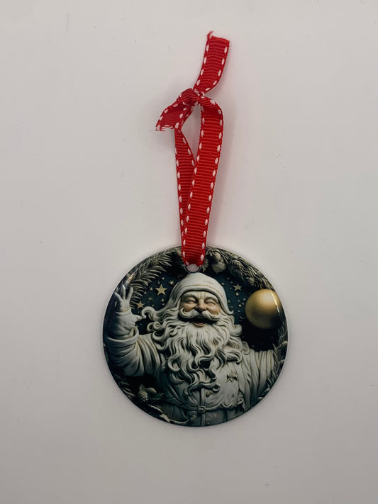 Santa Christmas Ornament