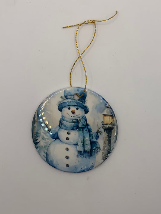Snowman Christmas Ornament