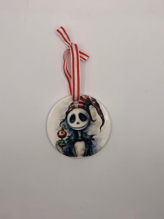 Skeleton Christmas Ornament