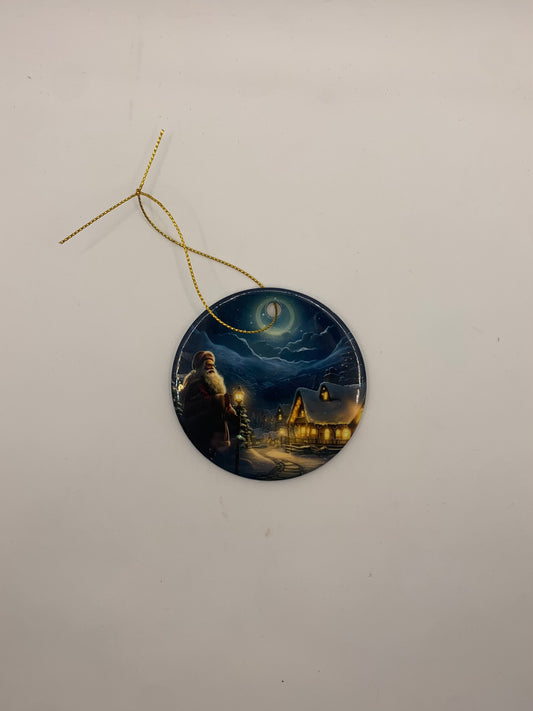 Santa Christmas Ornament