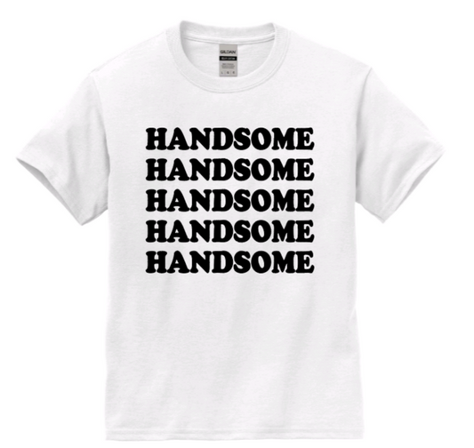 Handsome youth t-shirt