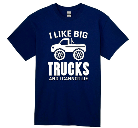 I like big trucks youth t-shirt