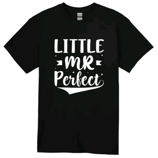 Little mr perfect youth t-shirt