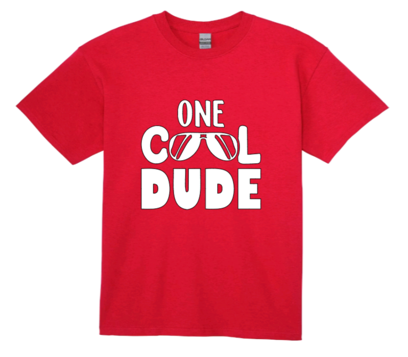 One cool dude youth t-shirt