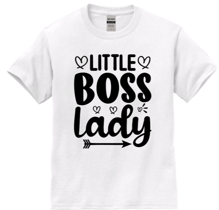 Little boss lady youth t-shirt