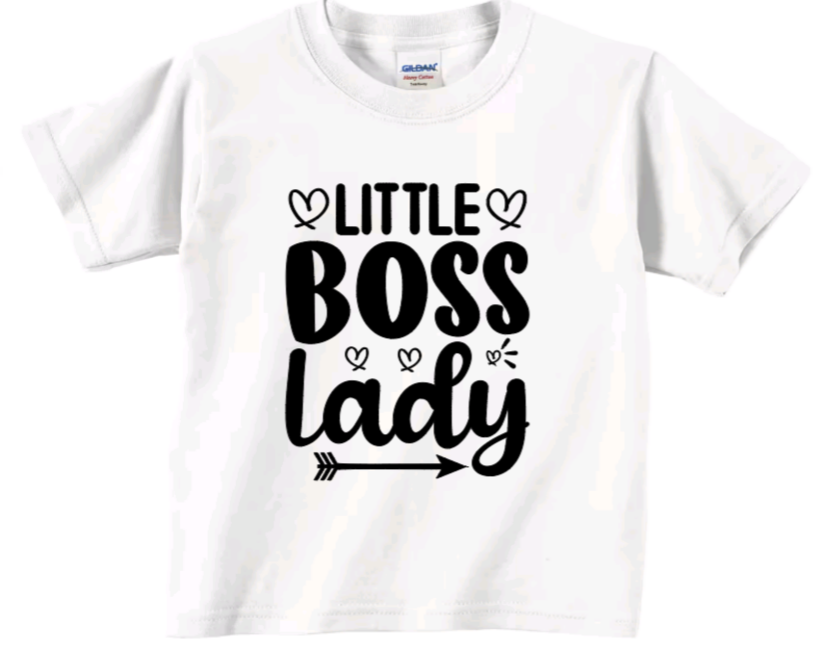 Little boss lady toddler t-shirt