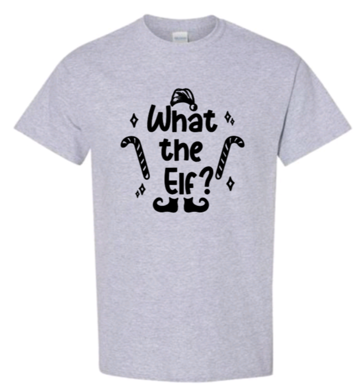 What the elf? adult t-shirt