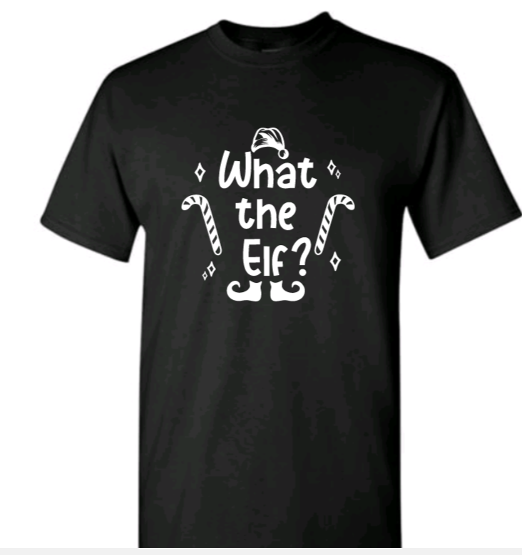 What the elf? adult t-shirt