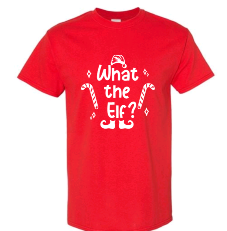 What the elf? adult t-shirt