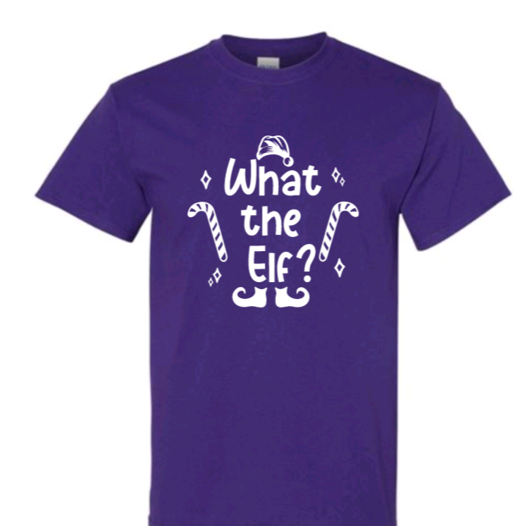 What the elf? adult t-shirt