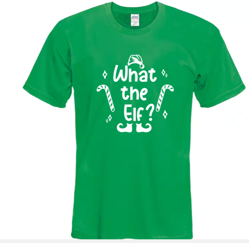 What the elf? adult t-shirt