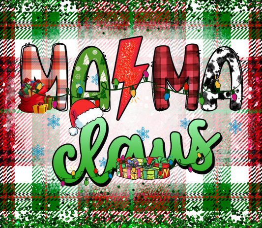 Mama Claus 20oz Skinny Tumbler