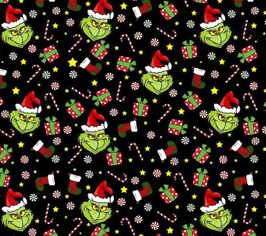 Grinch Style #3 20oz Skinny Tumbler