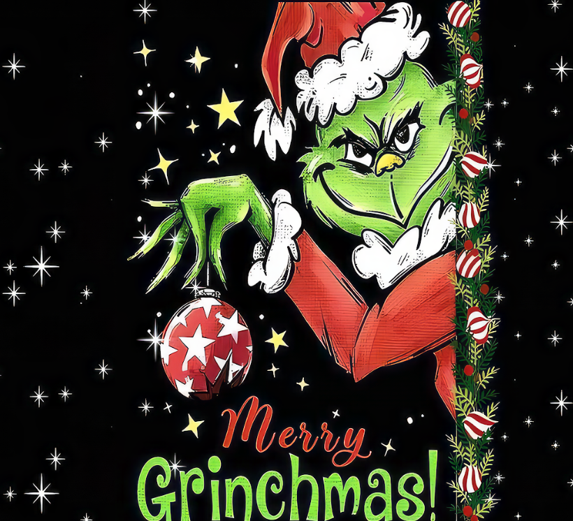 Grinch Style #8 20oz Skinny Tumbler