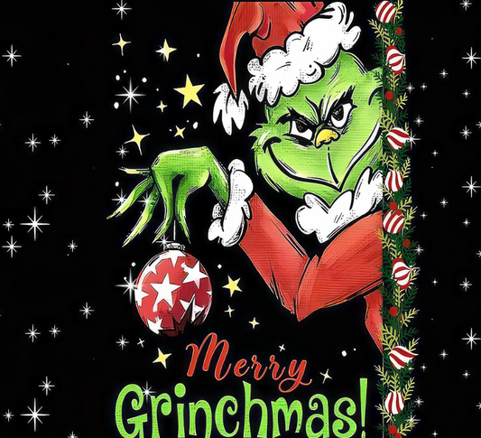 Grinch Style #8 20oz Skinny Tumbler