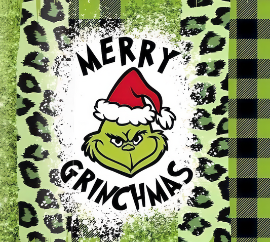 Grinch Style #9 20oz Skinny Tumbler