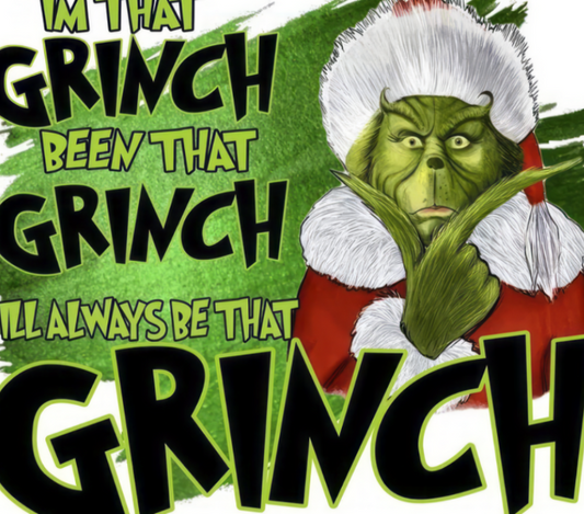 Grinch Style #37 20oz Skinny Tumbler