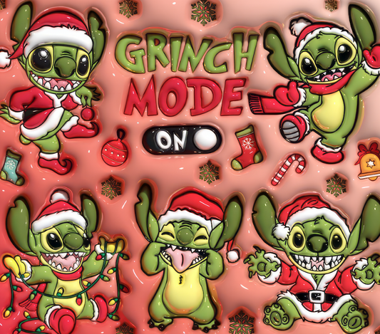 Grinch Style #60 20oz Skinny Tumbler