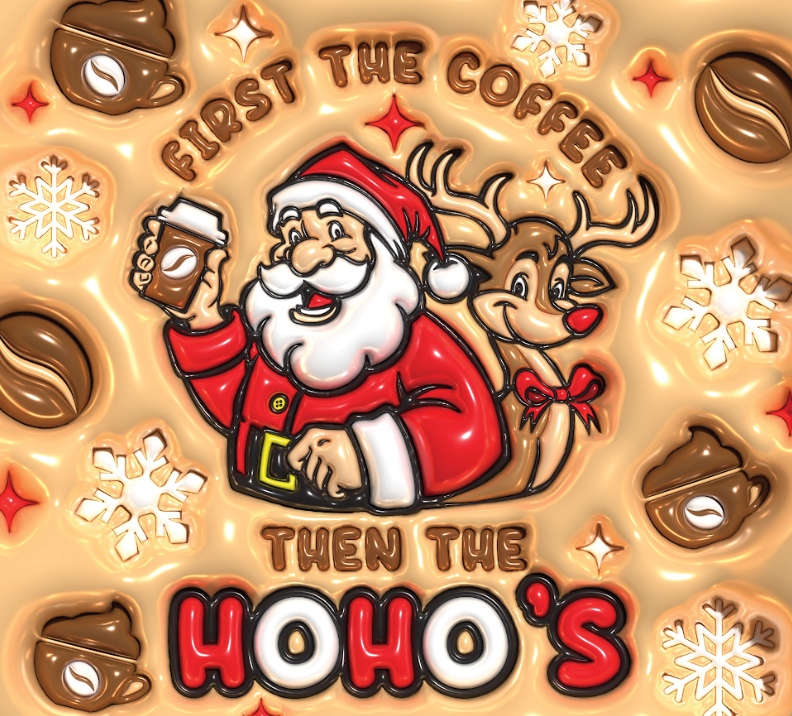 First the coffee and then the hoho's 20oz Skinny Tumbler