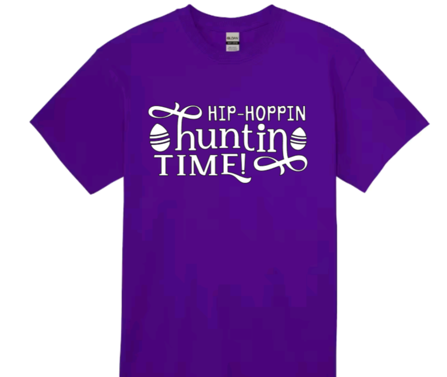 Hip-Hoppin huntin time youth t-shirt