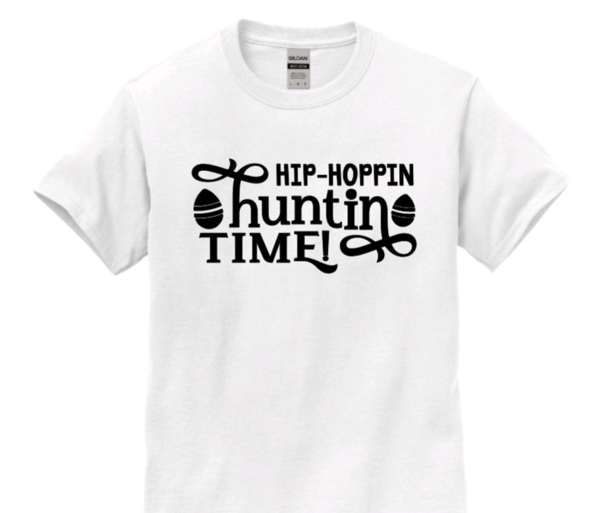 Hip-Hoppin huntin time youth t-shirt