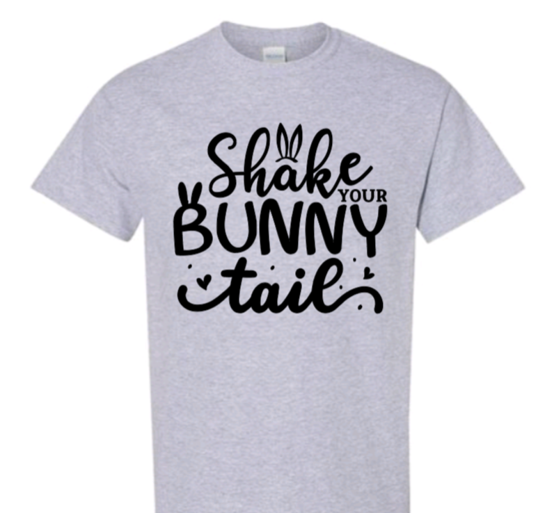 Shake your bunny tail youth t-shirt