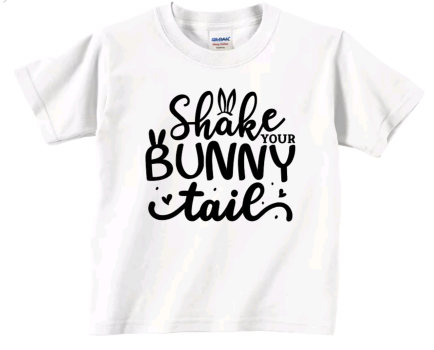 Shake your bunny tail toddler t-shirt