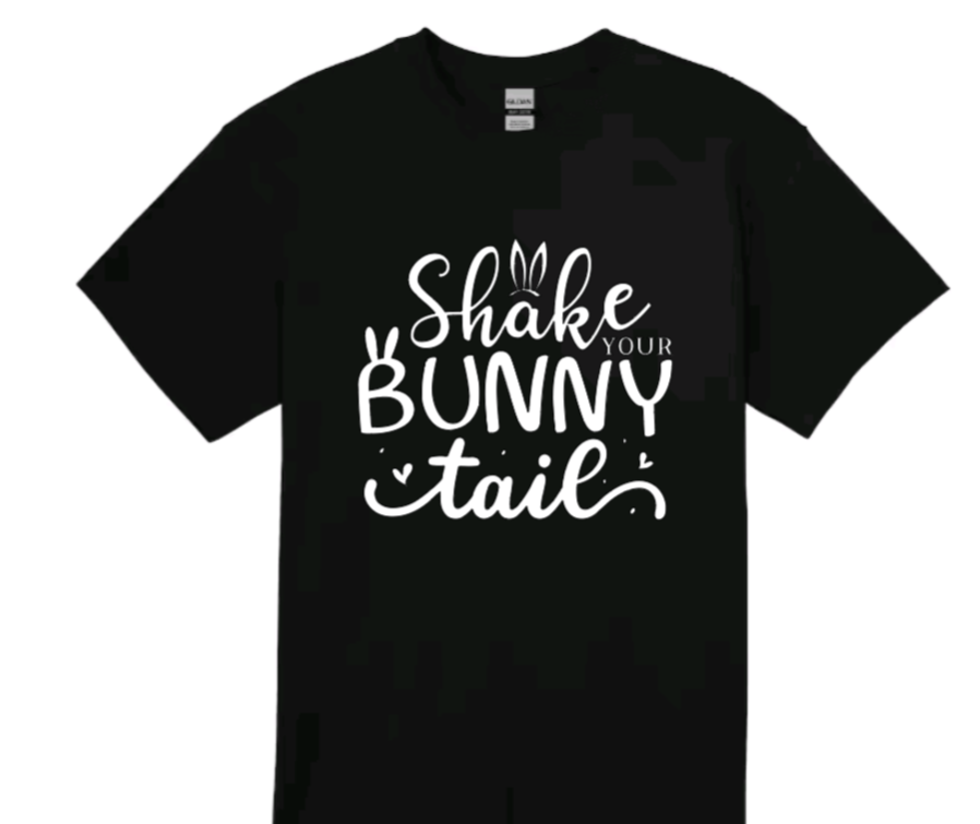 Shake your bunny tail youth t-shirt