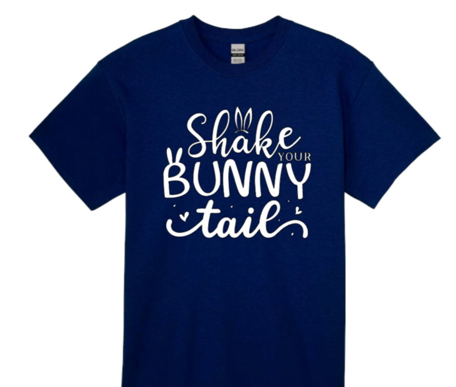 Shake your bunny tail youth t-shirt