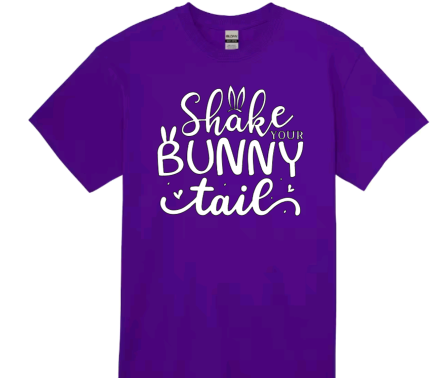 Shake your bunny tail youth t-shirt