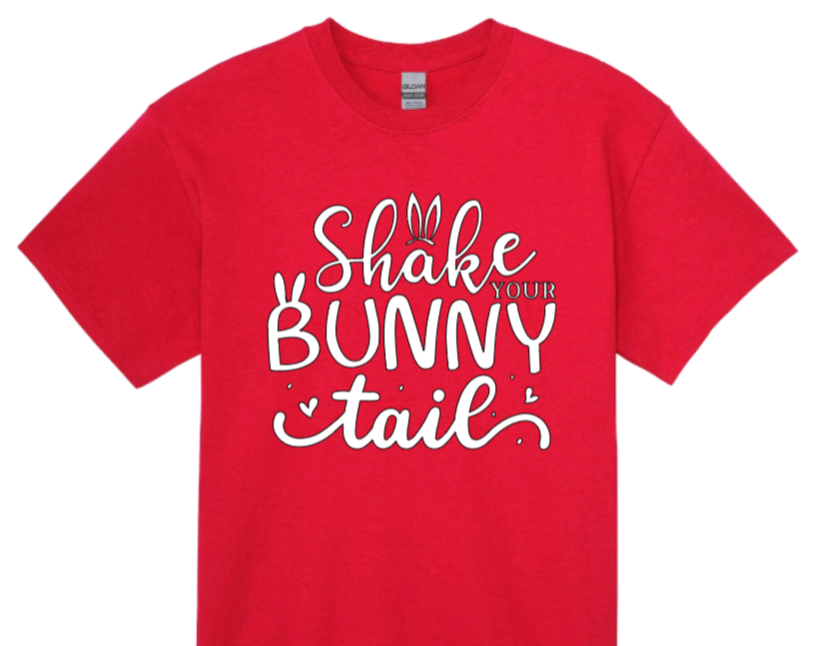 Shake your bunny tail toddler t-shirt